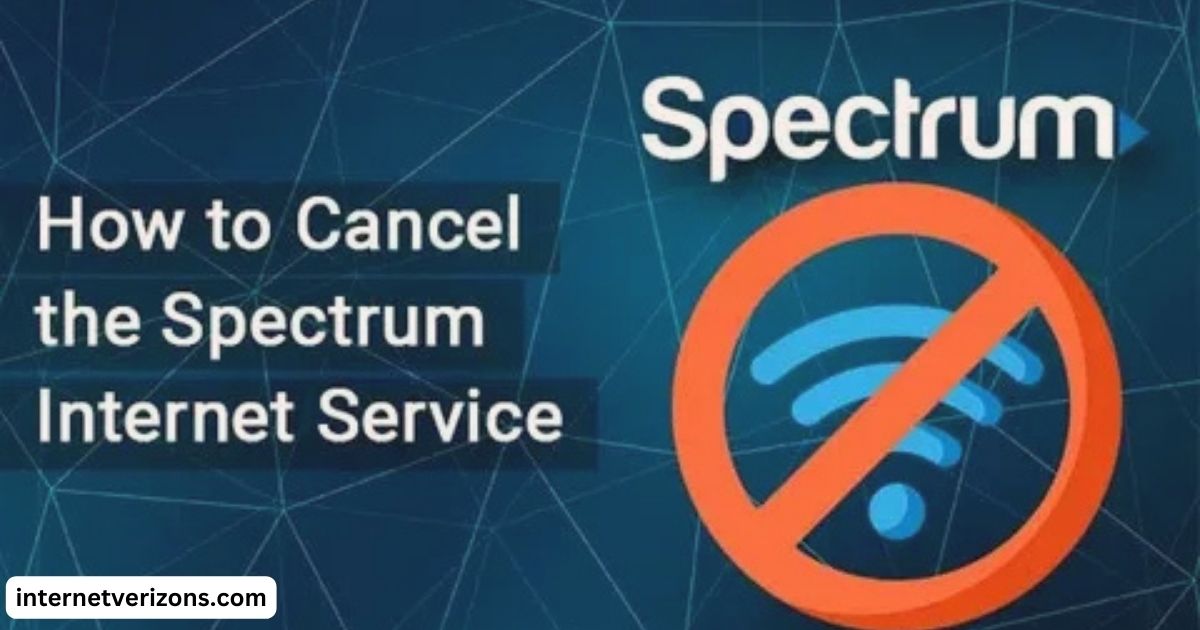 Cancel Spectrum Internet