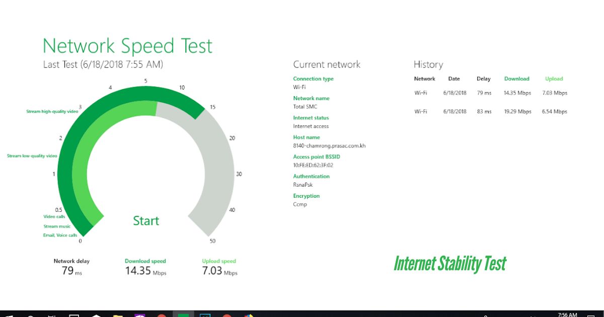 Internet-Stability-Test